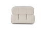 Atelier Del Sofa Sofá 1 Plaza Beige 95x95x75 cm